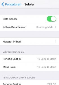 Cara Setting APN Indosat Di iPhone 