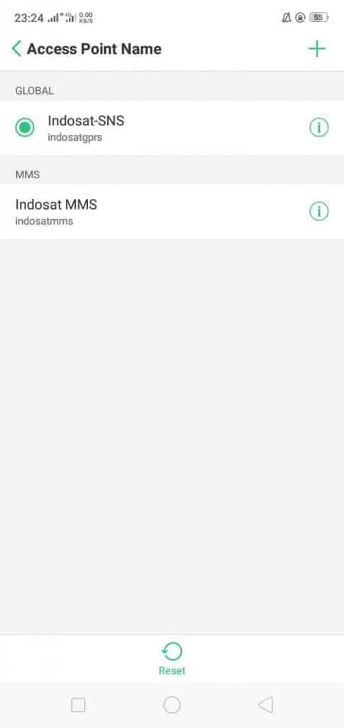Cara Setting APN Indosat Di Android