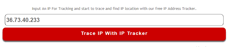 cek lokasi dengan IP Tracker untuk WhatsApp