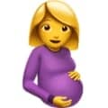 rti emoticon wanita hamil