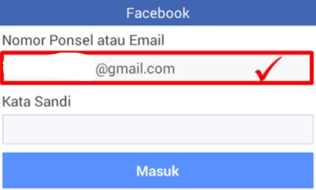 Cara ke-2 Mengetahui Email Sendiri di Facebook Lite Via LogOut
