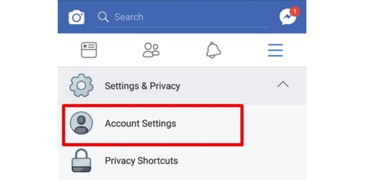 Langkah ke-2 Blokir Akun Facebook Sementara