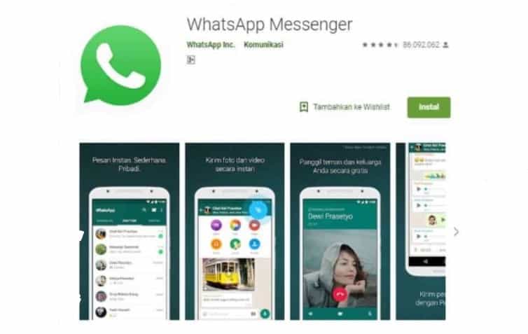 Cara Memperbarui dengan Install Ulang Aplikasi WhatsApp