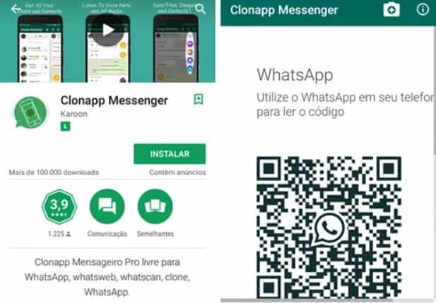 Cara ke-1 Menggunakan ClonApp Messenger