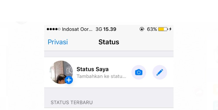 Cara ke-2 Membuat Status Video di WhatsApp
