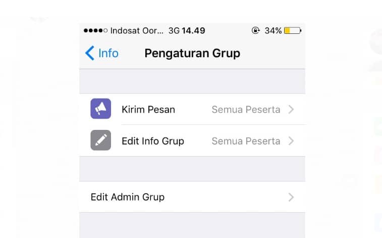 Cara ke-3 Menambah Admin Grup WhatsApp
