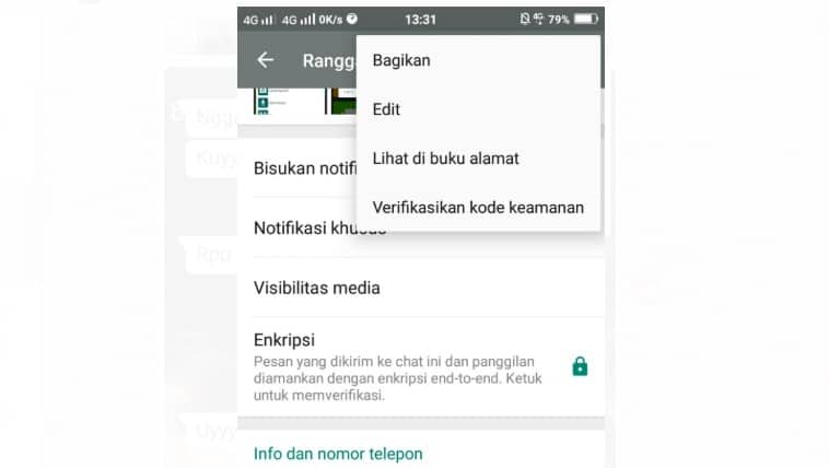Cara ke-3 Menghapus Kontak WhatsApp dari Aplikasi WhatsApp