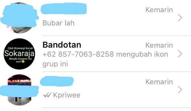 Pilih Grup WhatsApp