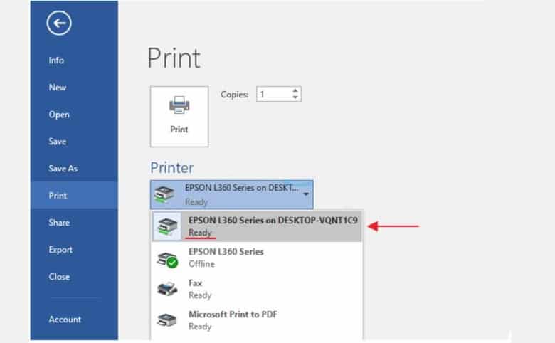 Cara ke-5 Akses Printer yang Sudah Dishare