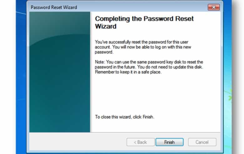 Cara ke-6 Reset Password dari Flashdisk