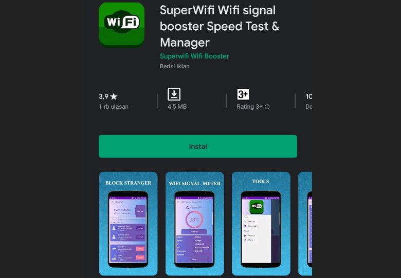 WiFi Signal Booster - Speed Test
