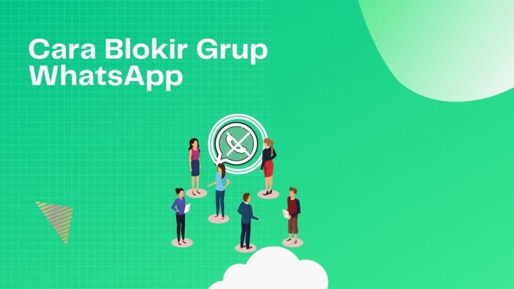 Cover Cara Blokir Grup WhatsApp